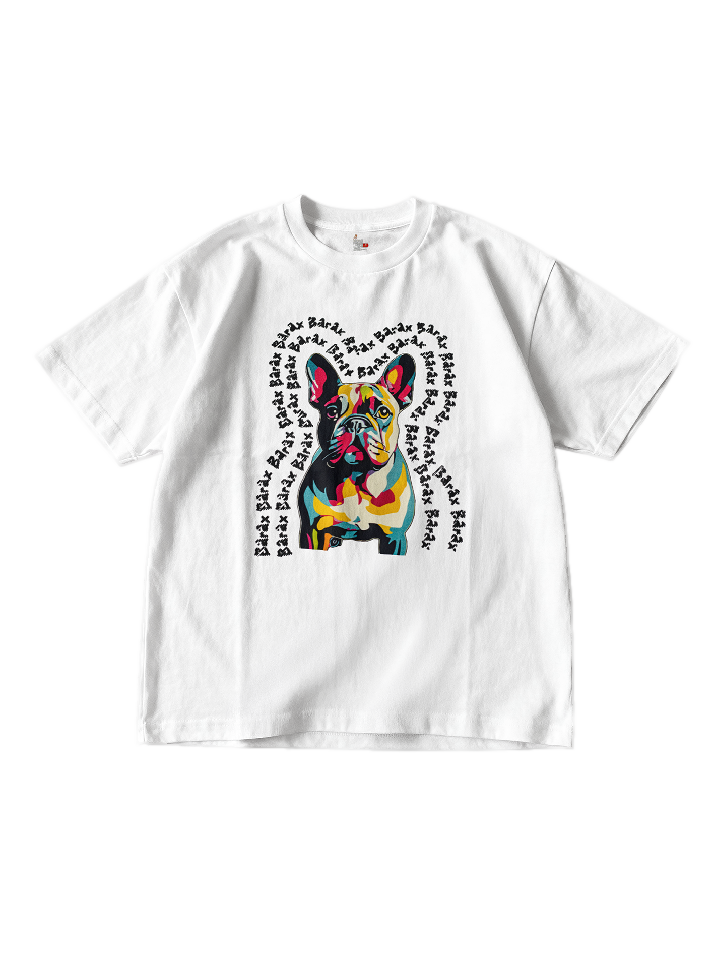 Barax Prism Frenchie Oversized Tee