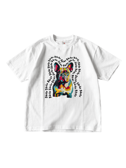 Barax Prism Frenchie Oversized Tee