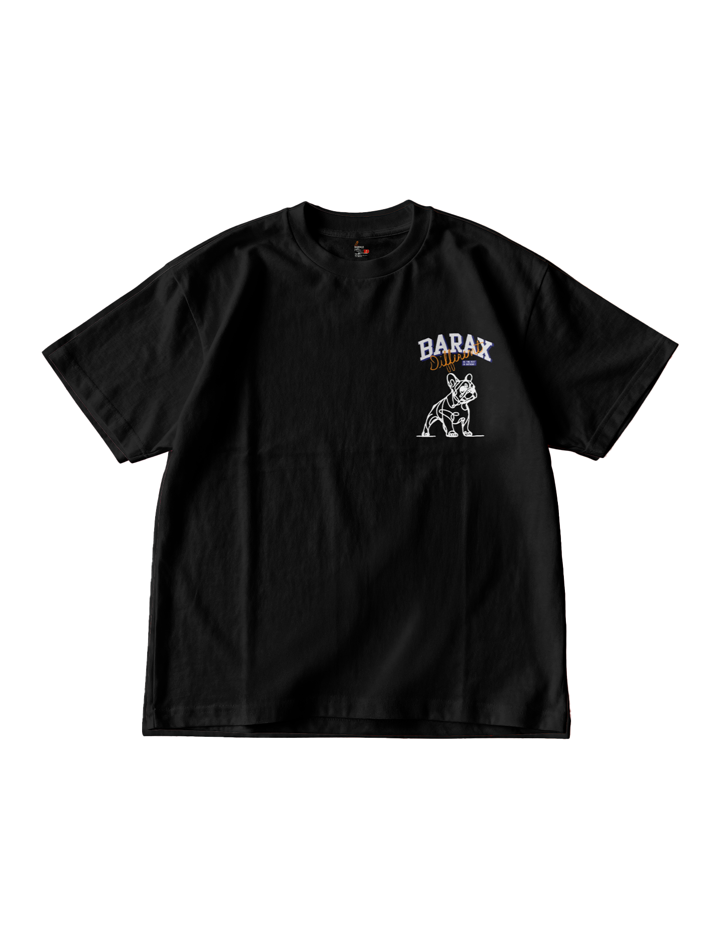 Barax Dog Tag Oversized Tee