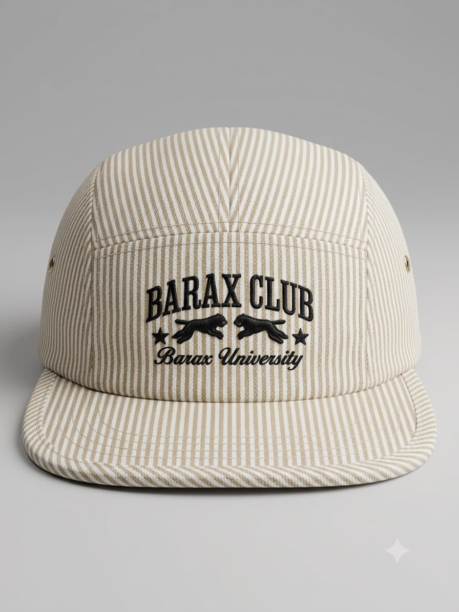 Barax Club 5 Panel Cap