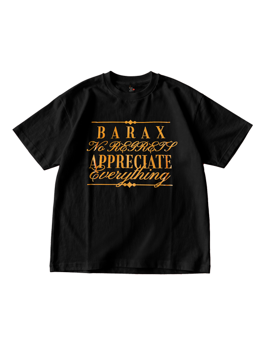 Barax No Regrets Oversized Tee