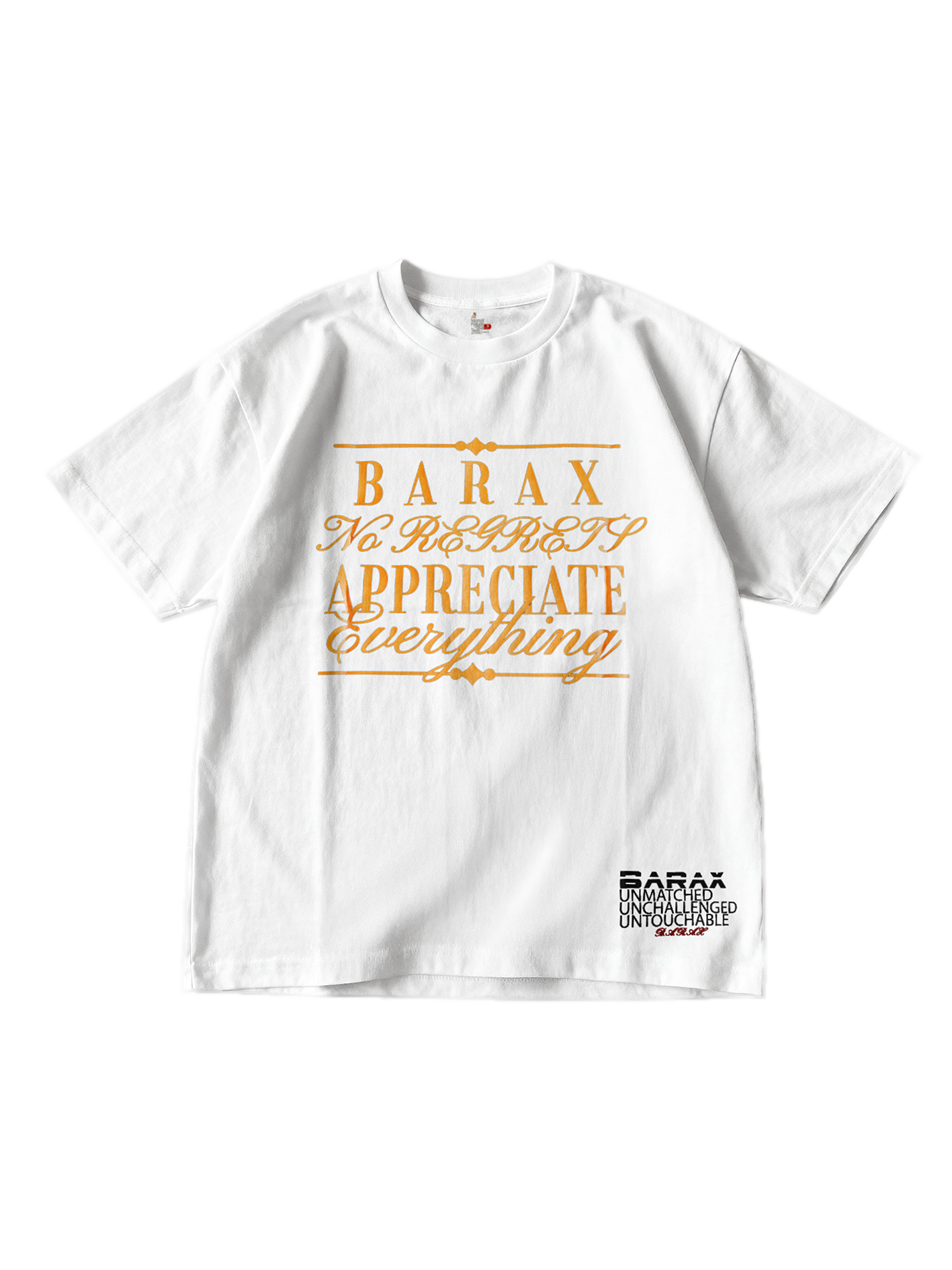 Barax No Regrets Oversized Tee