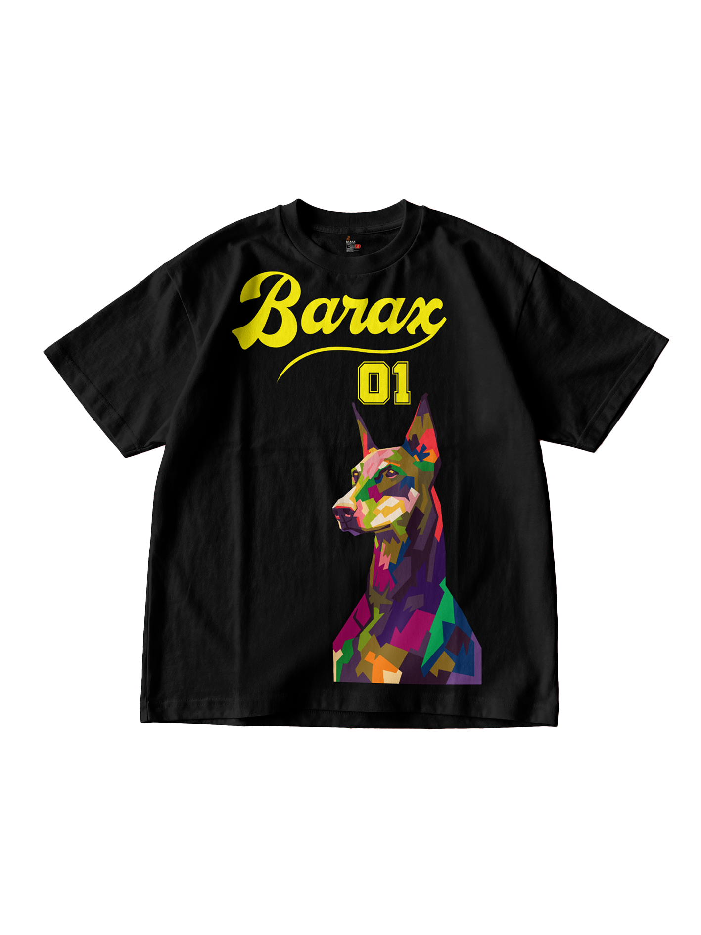 Barax Doberman 01 Oversized Tee