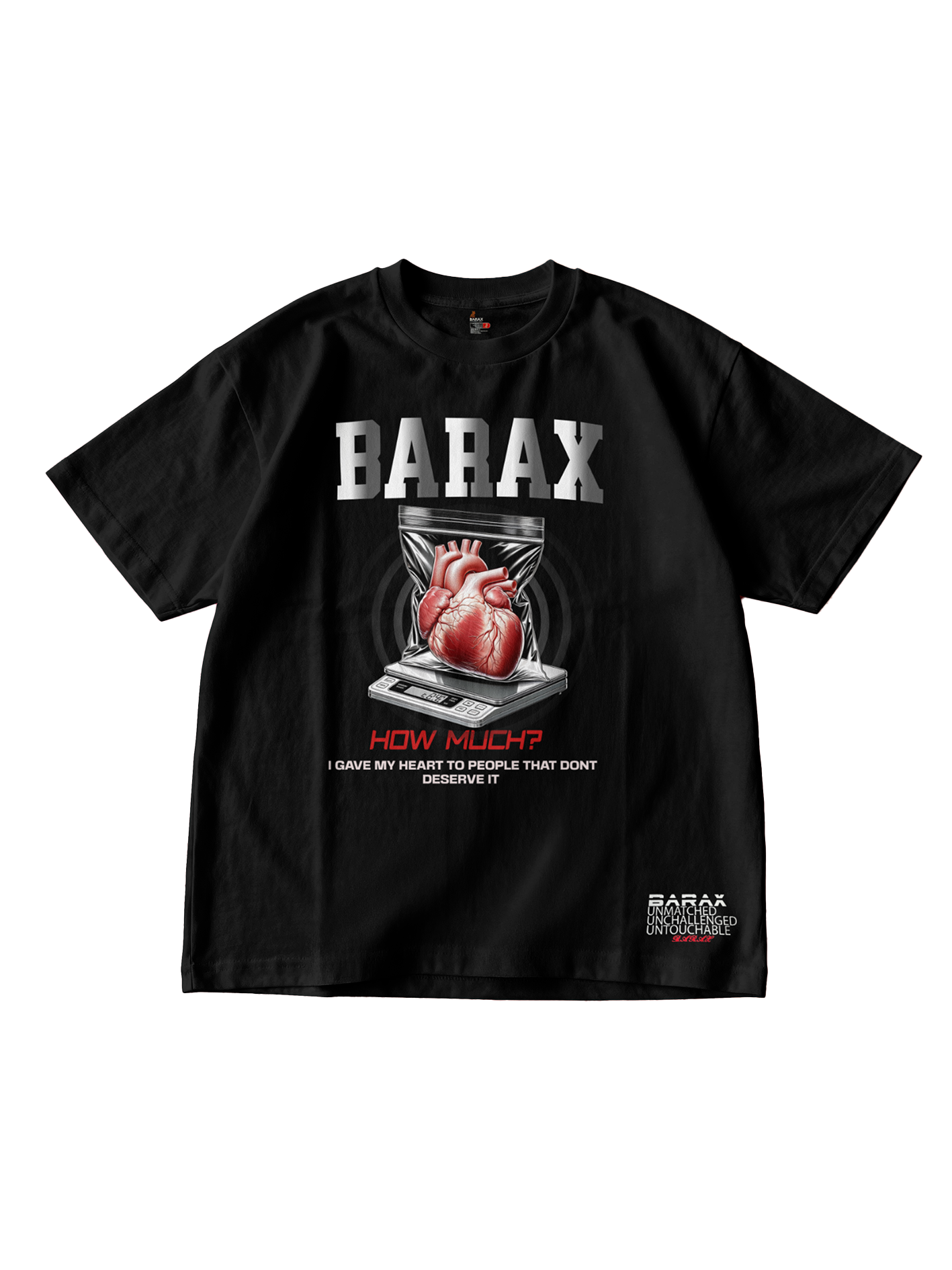 Barax Weighed Down Oversized Tee