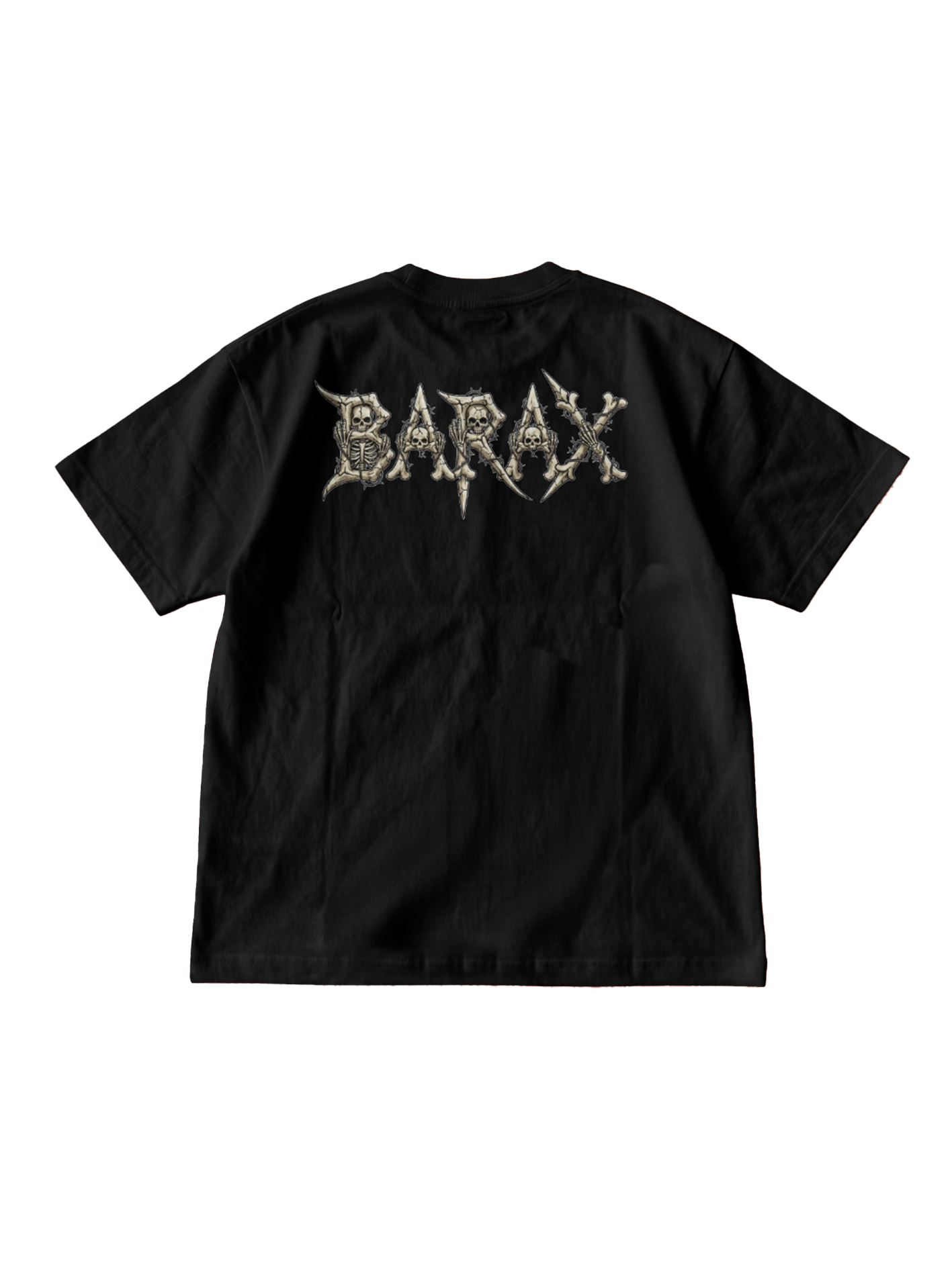 Barax Crown Skull Oversized Tee