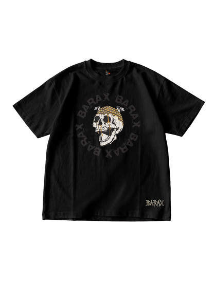 Barax Crown Skull Oversized Tee