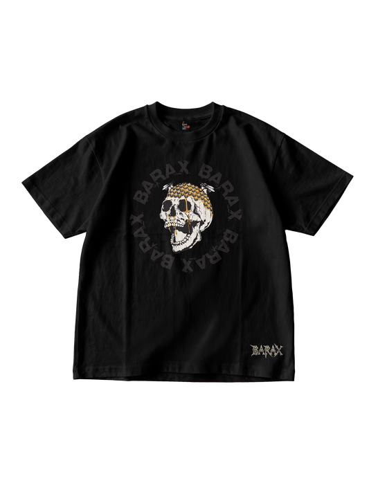 Barax Crown Skull Oversized Tee
