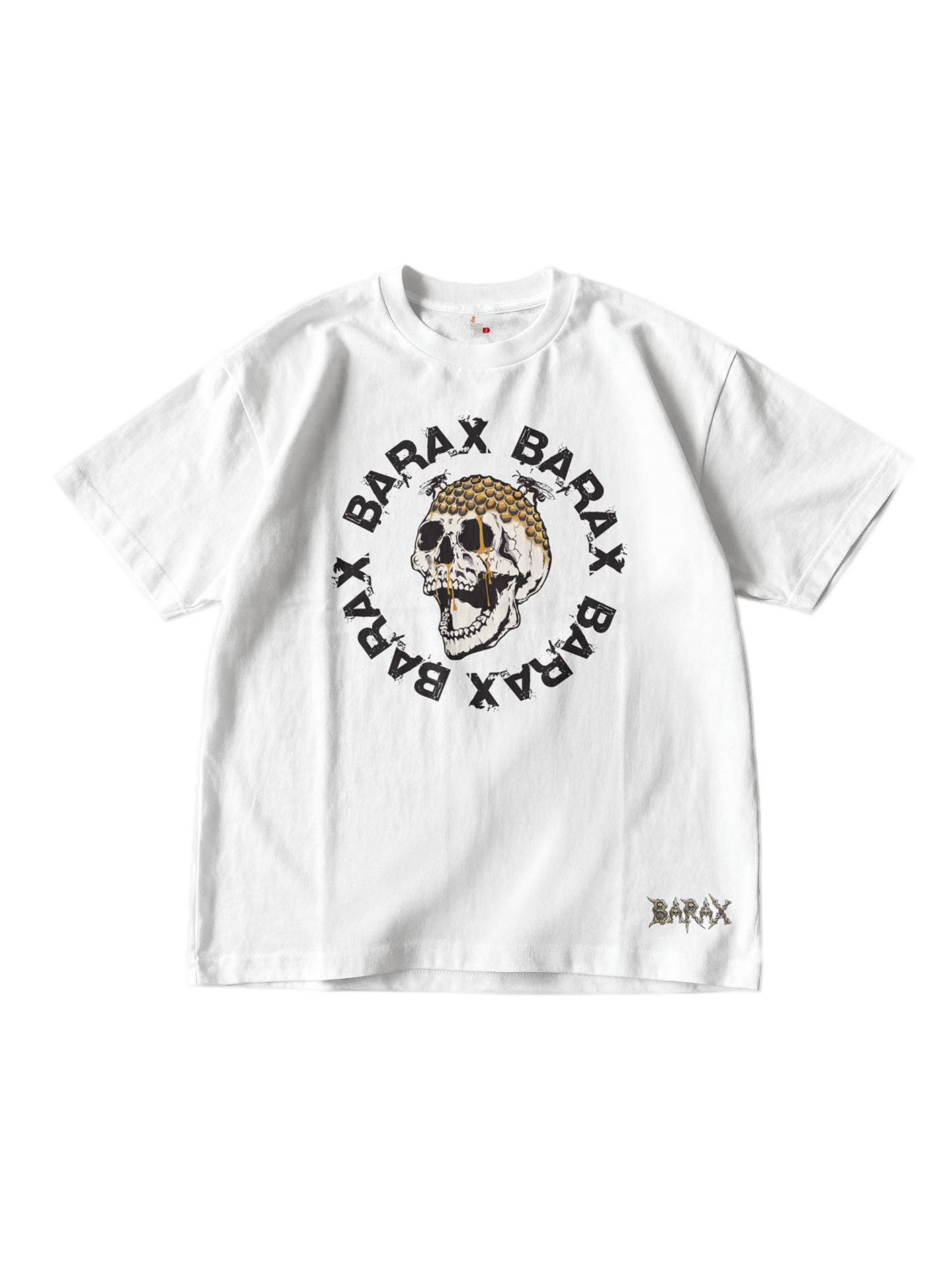 Barax Crown Skull Oversized Tee