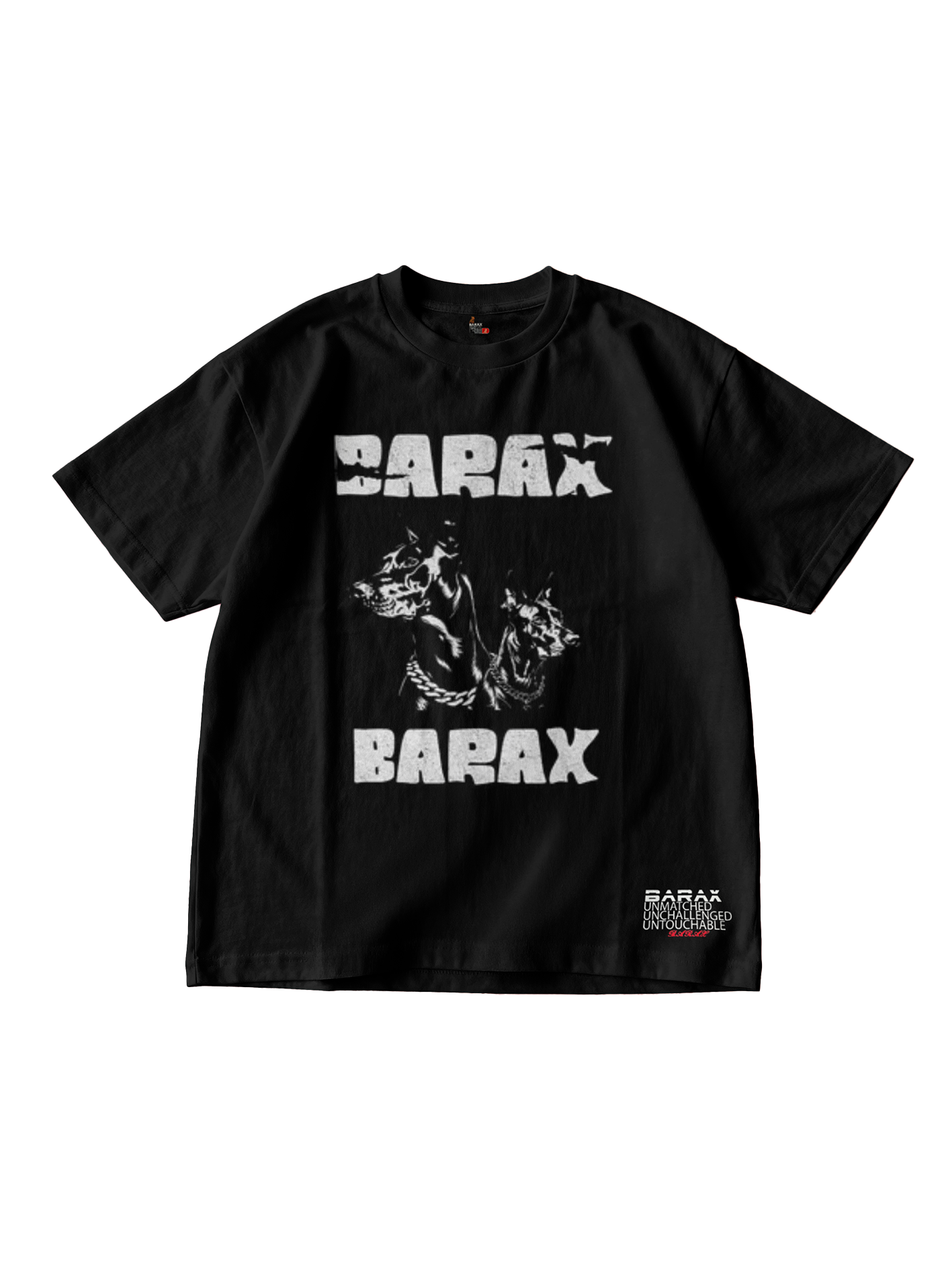 Barax Double Doberman Oversized Tee